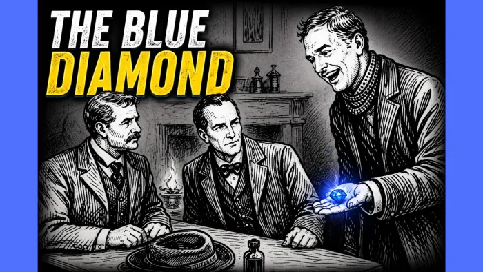 Sherlock Holmes – The Blue Carbuncle | A2–B1 ESL & ELA Graded Reader Worksheet | With Answer Key cover